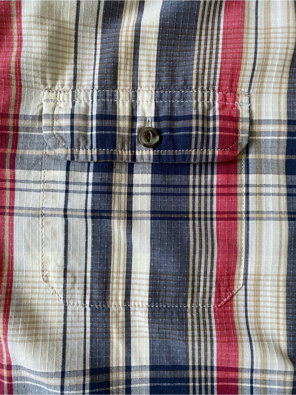 The North Face Ridgecrest Mens XXL Long Sleeve Plaid Button Up Shirt CEX8 - Picture 11 of 14